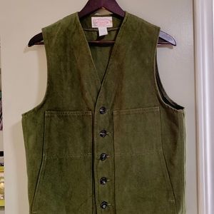 Vintage Men’s Sz 38 Filson Cotton Vest  (USA Made)